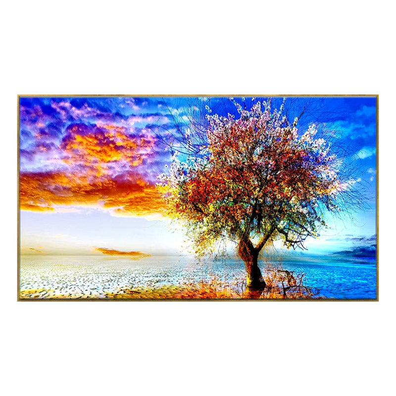 Buy Abstract Unknown Shore Wall Painting Wall Art & Paintings from Vaaree