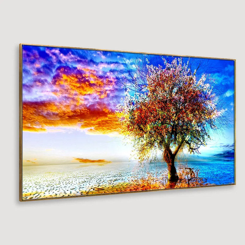 Buy Abstract Unknown Shore Wall Painting Wall Art & Paintings from Vaaree