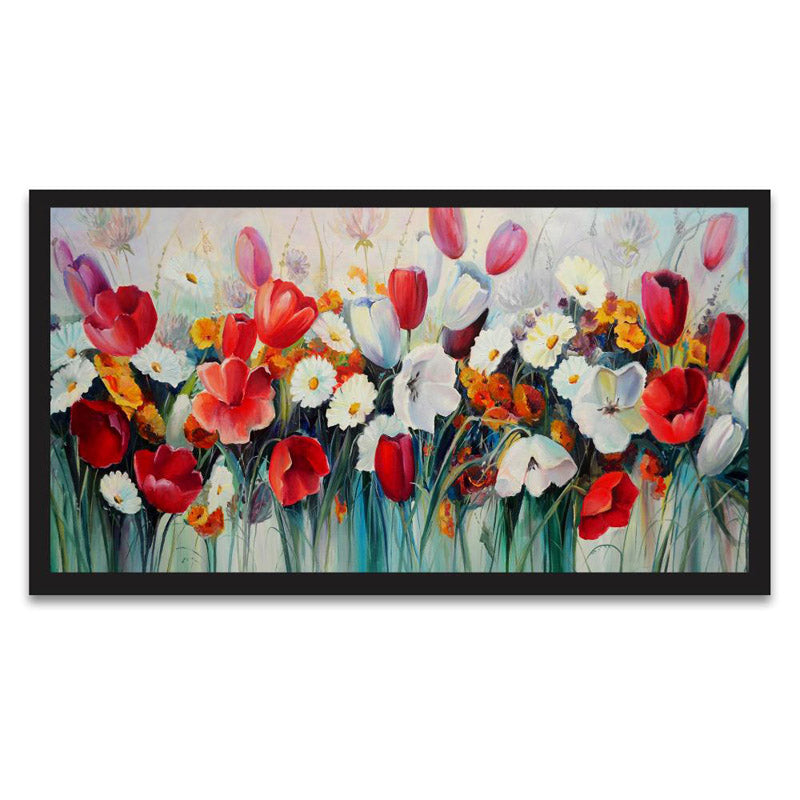 Buy Tulip Tailor Floral Wall Painting Wall Art & Paintings from Vaaree