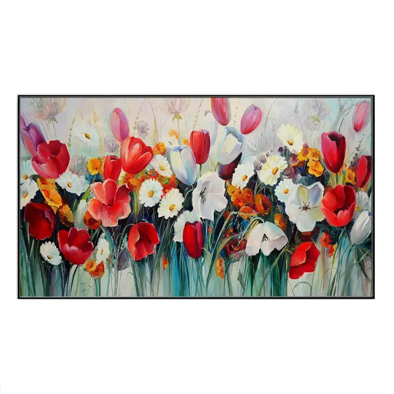 Buy Tulip Tailor Floral Wall Painting Wall Art & Paintings from Vaaree