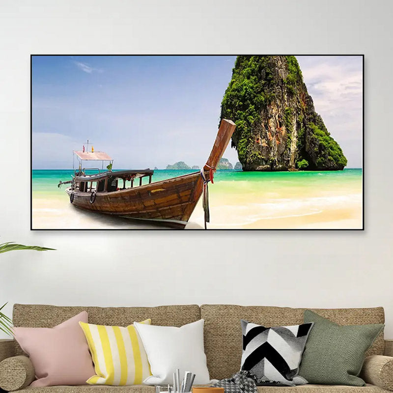 Buy The Lone Island Wall Painting Wall Art & Paintings from Vaaree