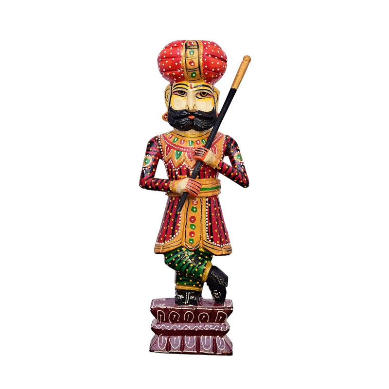 Buy Darbaan Soldier Showpiece - Set Of Two Showpieces from Vaaree