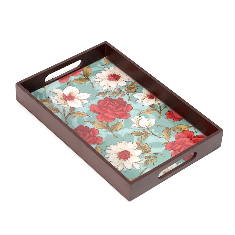 Buy Sweet Rose Serving Tray Serving Tray from Vaaree