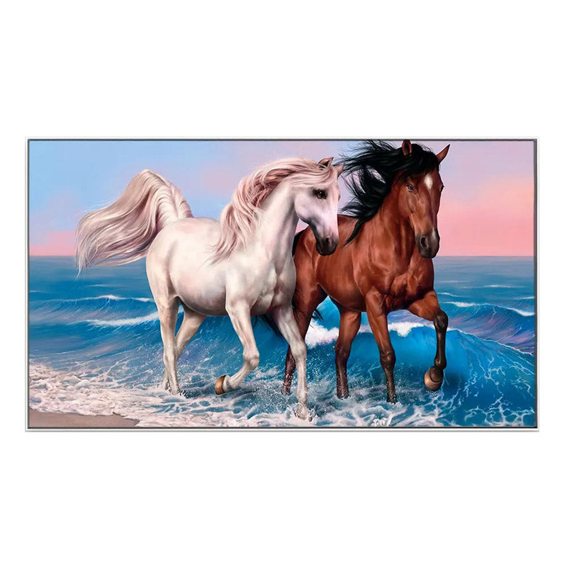 Buy Beach Gallop Wall Painting Wall Art & Paintings from Vaaree