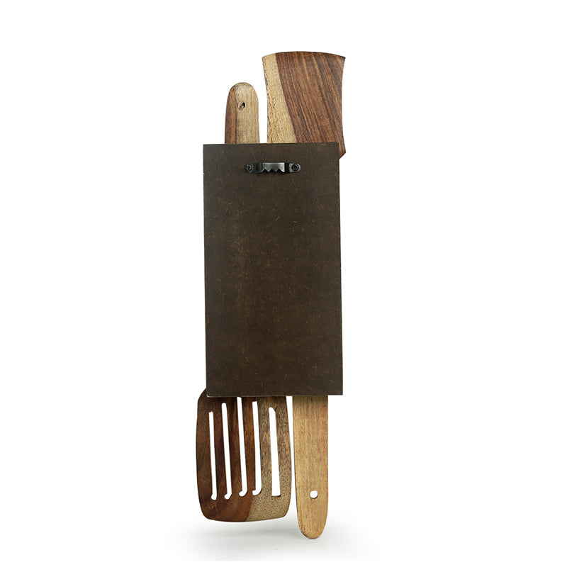 Buy Spice Spatula Handcrafted Wall Accent Wall Accents from Vaaree