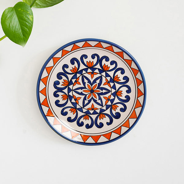 Star Real Handpainted Wall Plate