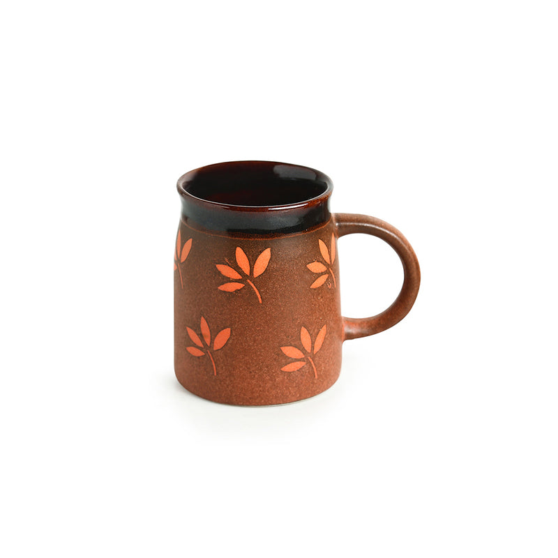 Buy Ambrosia Brown Ceramic Mug (400) - Set Of Four Mugs from Vaaree