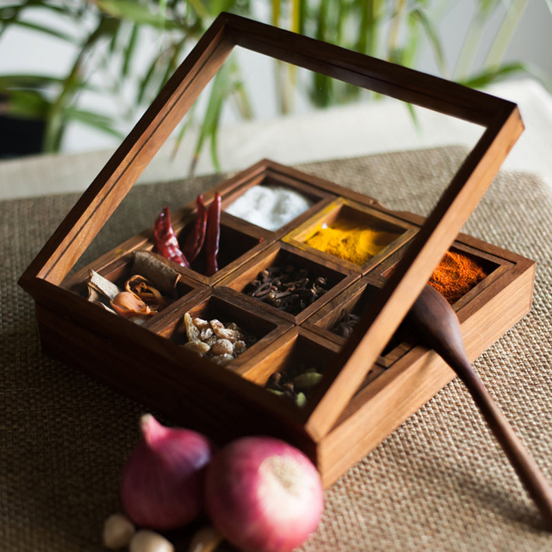 Buy Amo Handcrafted Spice Box Masala Box from Vaaree