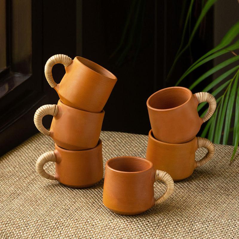 Buy Matura Handcrafted Cup (140 ML) - Set Of Twelve Tea Cup & Saucer from Vaaree