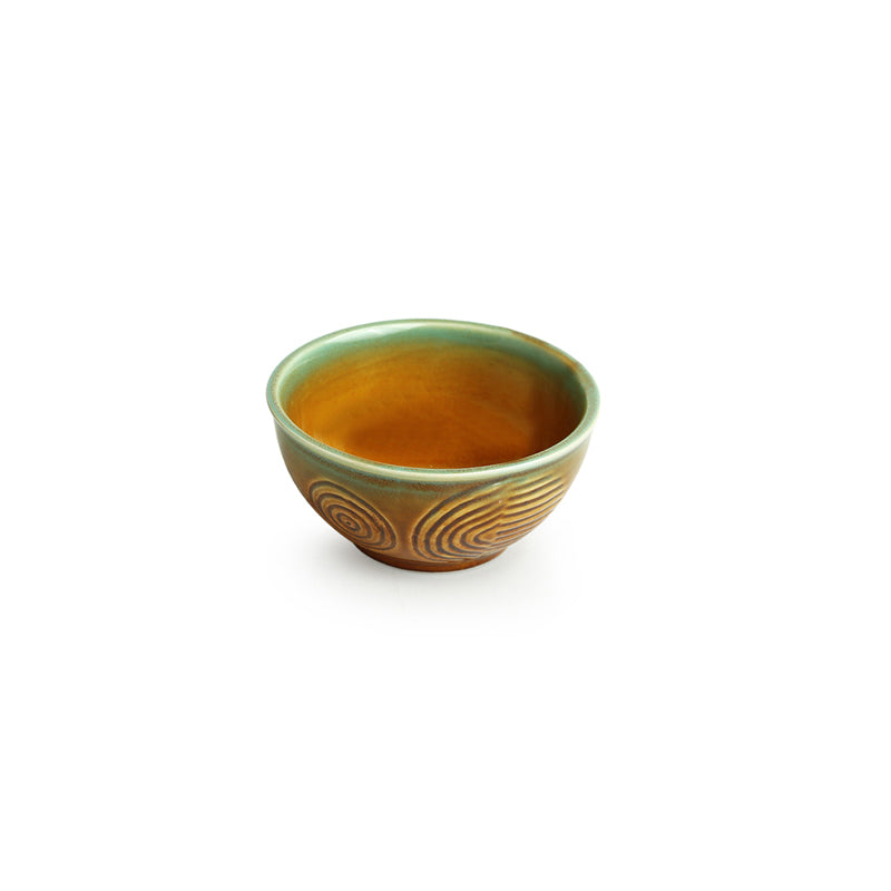 Buy Mica Boulevard Hand Engraved Snack Bowl (200 ML) - Set Of Six Bowl from Vaaree