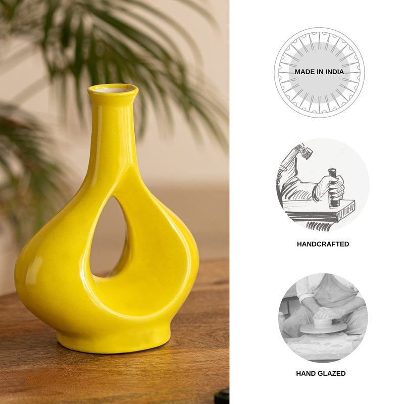 Buy Boondh Ceramic Vase Vase from Vaaree