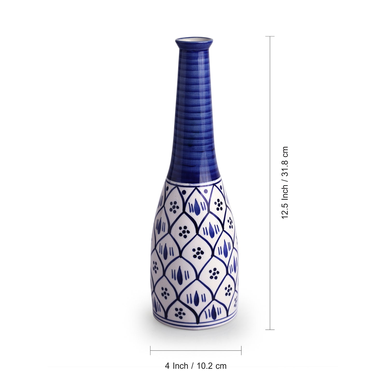 Buy Moroccan Mural Vase Vase from Vaaree