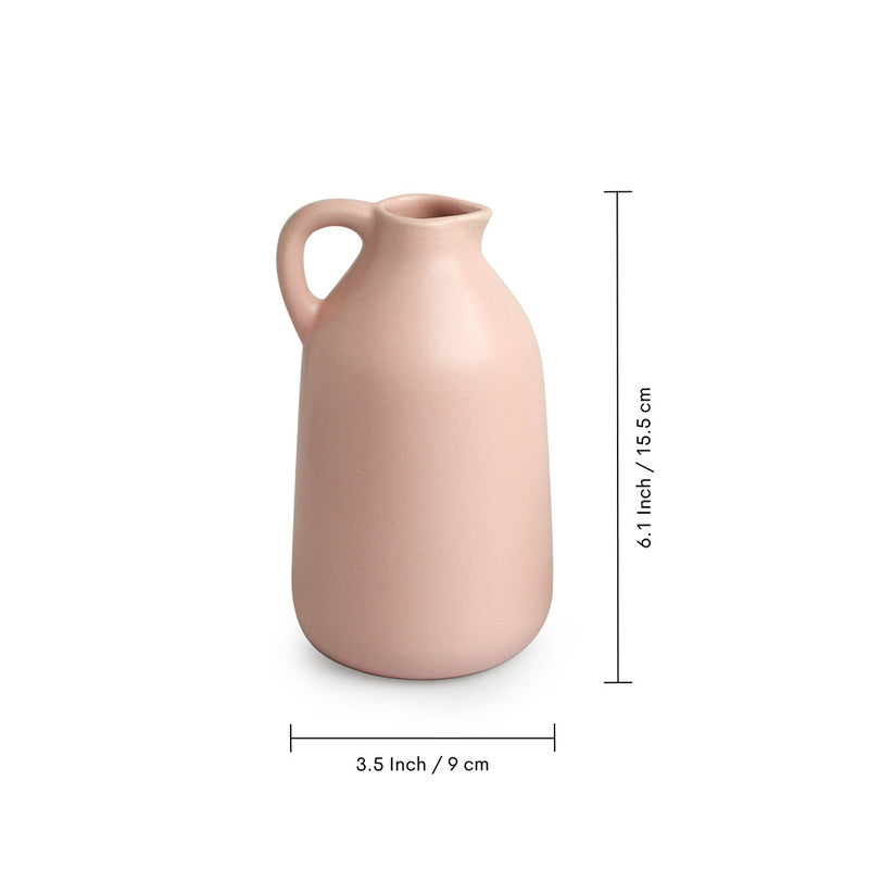 Buy Blush Bloom Vase - Set Of Two Vase from Vaaree