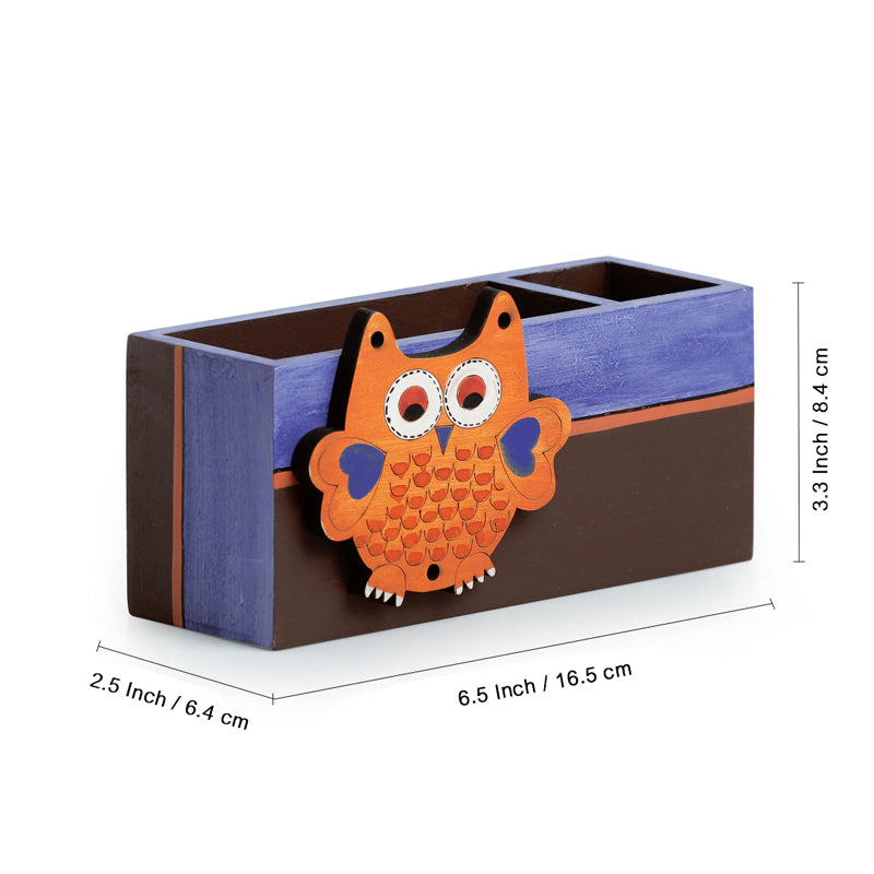 Buy Hoot Mate Desk Organizer Desk Organiser from Vaaree