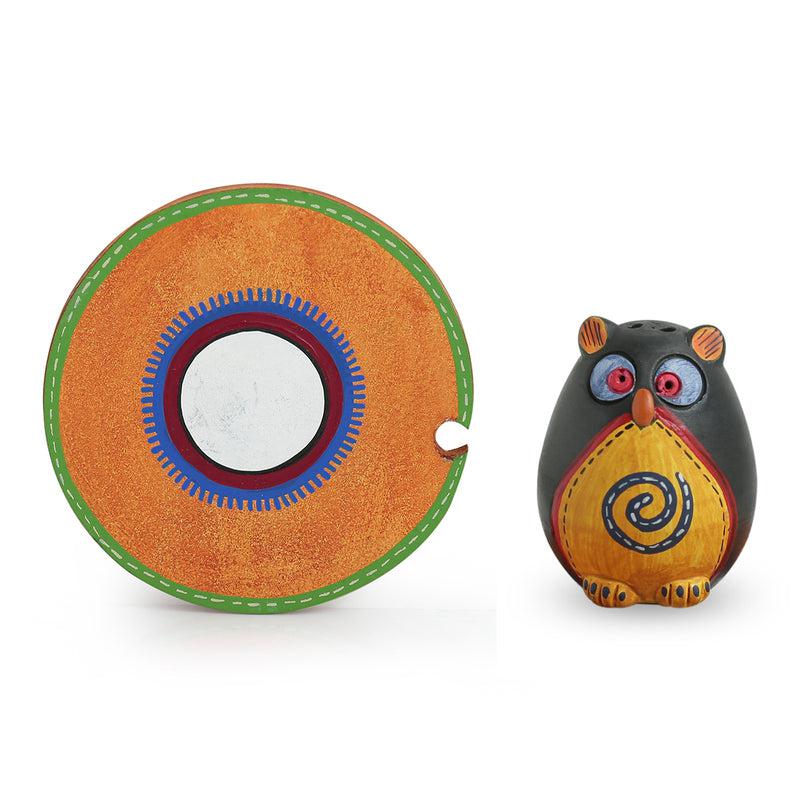 Buy Owl Nora Incense Stick Holder With Tray Incense Holders from Vaaree