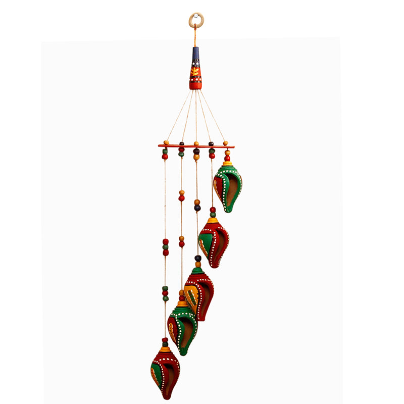 Buy Sankh Handpainted Windchime Windchimes from Vaaree