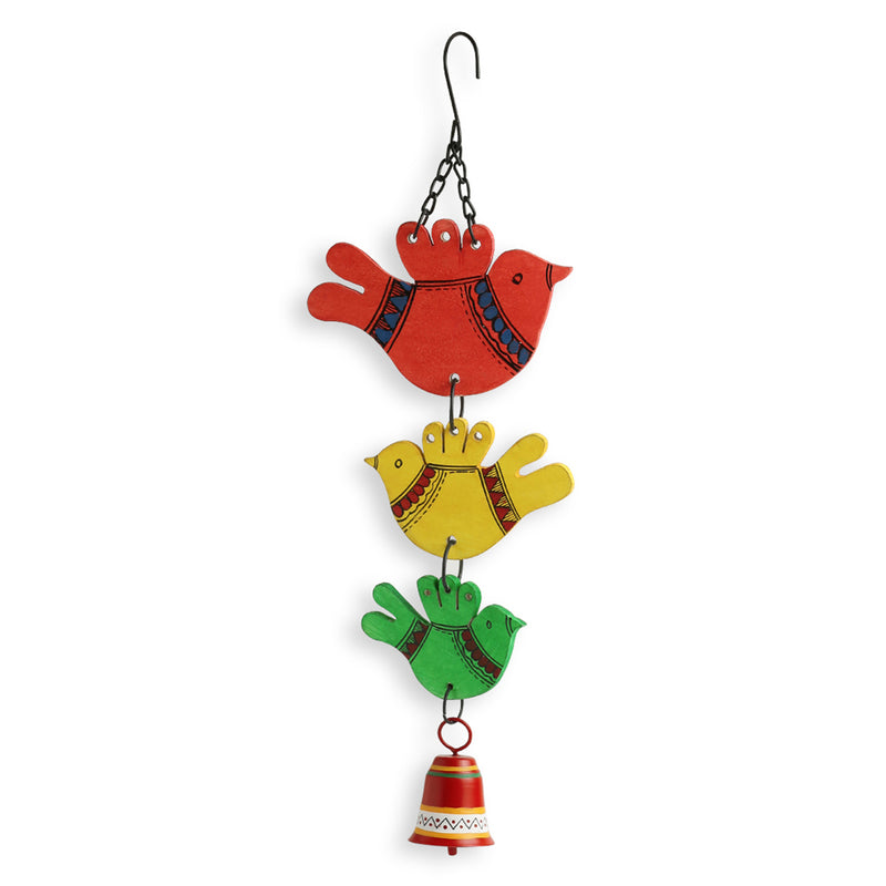 Buy Chidiya Chill Handpainted Wind Chime Windchimes from Vaaree