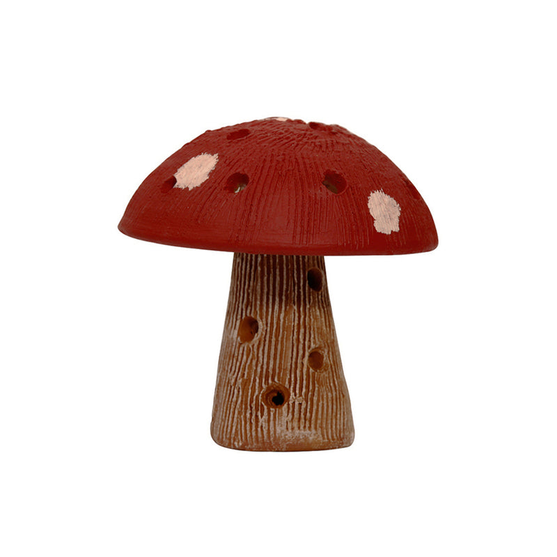 Buy Red Handpainted Mushroom Showpiece Showpieces from Vaaree