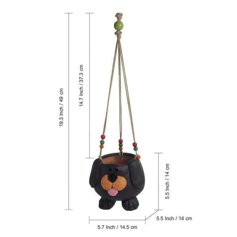 Buy Woof Swing Handmade Hanging Planter Pots & Planters from Vaaree