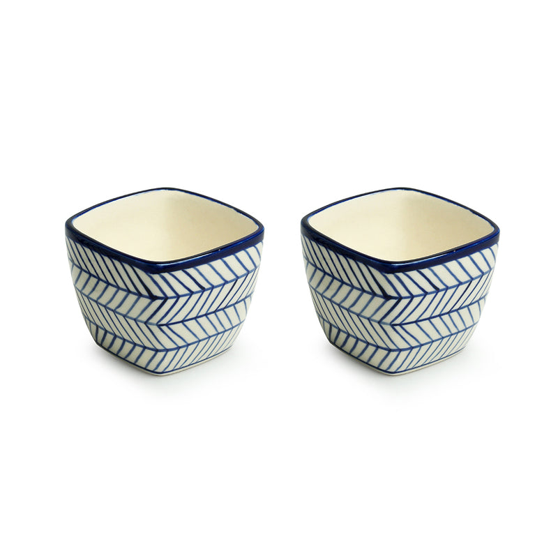 Buy Indigo Ethnic Planter - Set Of Two Pots & Planters from Vaaree