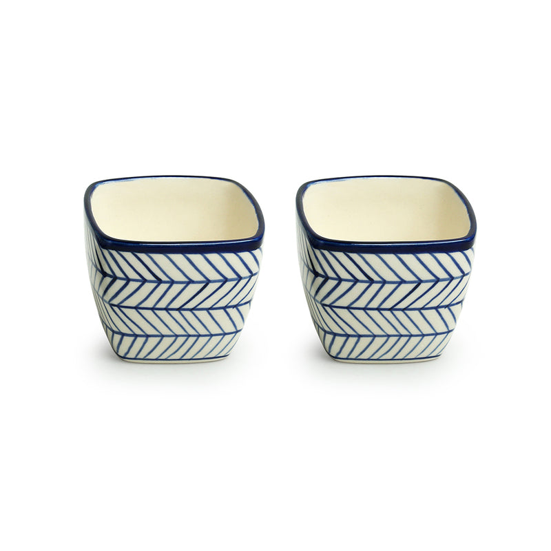 Buy Indigo Ethnic Planter - Set Of Two Pots & Planters from Vaaree