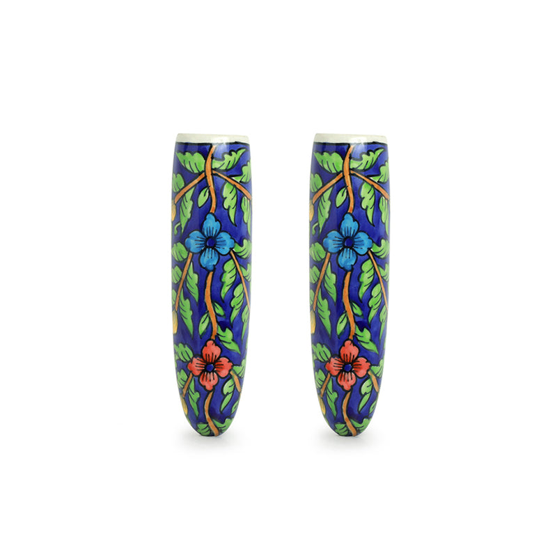 Buy Bloom Lamo Handpainted Wall Planter - Set Of Two Pots & Planters from Vaaree