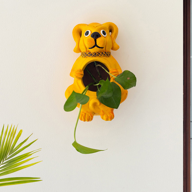 Buy Whimsy Woof Wall Planter Pots & Planters from Vaaree