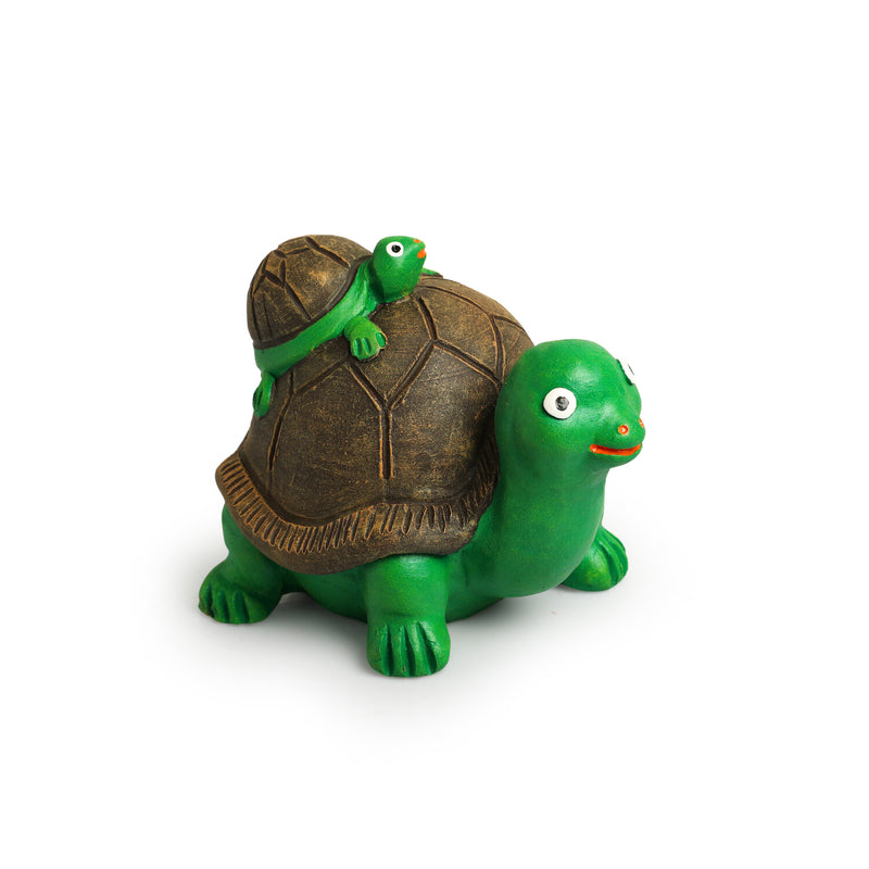 Buy Turtle Trot Handpainted Showpiece Showpieces from Vaaree