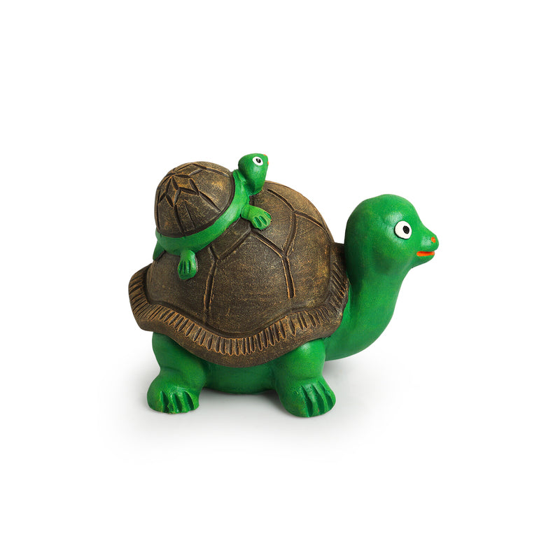 Buy Turtle Trot Handpainted Showpiece Showpieces from Vaaree