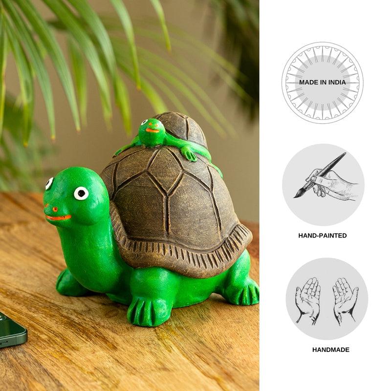 Buy Turtle Trot Handpainted Showpiece Showpieces from Vaaree