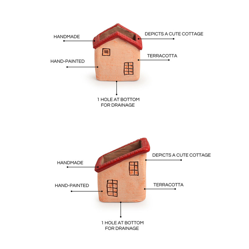 Buy Homely Handcrafted Planter - Set Of Two Pots & Planters from Vaaree