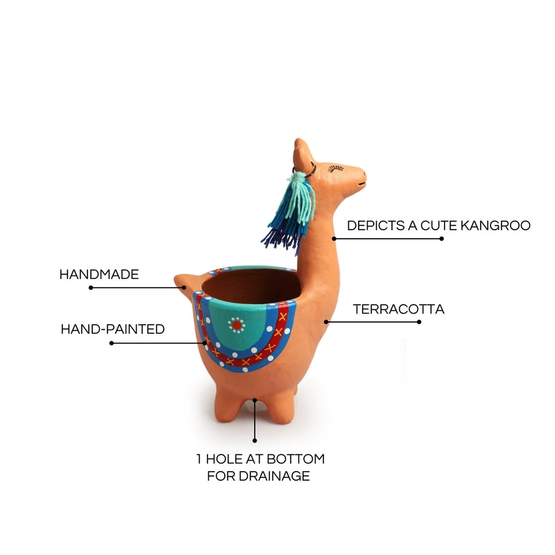 Buy Kangaroo Hopping Handcrafted Planter Pots & Planters from Vaaree