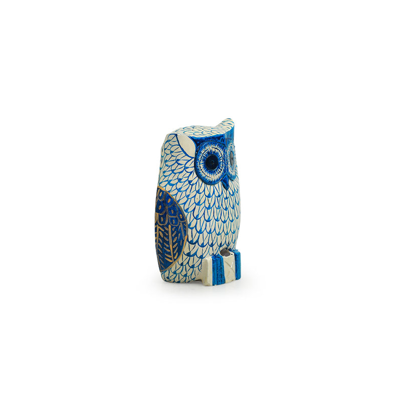 Buy Owl Sparkle Handpainted Showpiece Showpiece from Vaaree