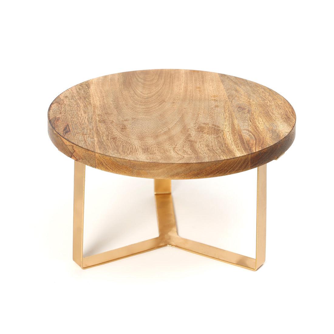 Buy Amriya Mangowood Cake Stand Cake Stand from Vaaree