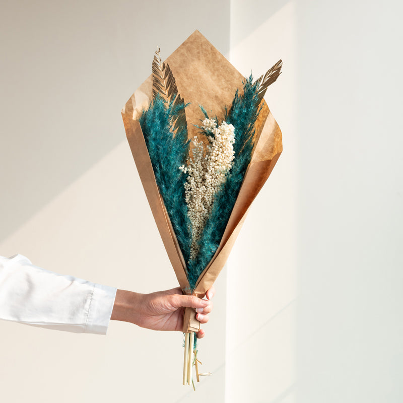 Buy Celestial Pampas Bunch Artificial Flowers from Vaaree