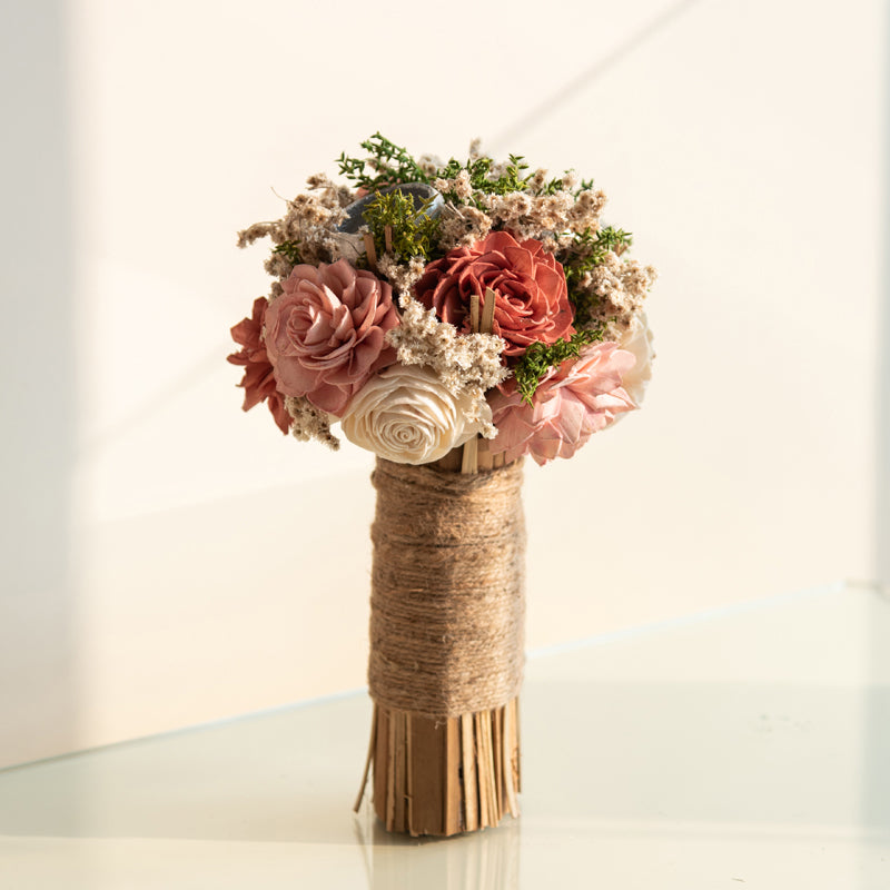 Buy Rustic Reggae Dried Flower Bunch Artificial Flowers from Vaaree