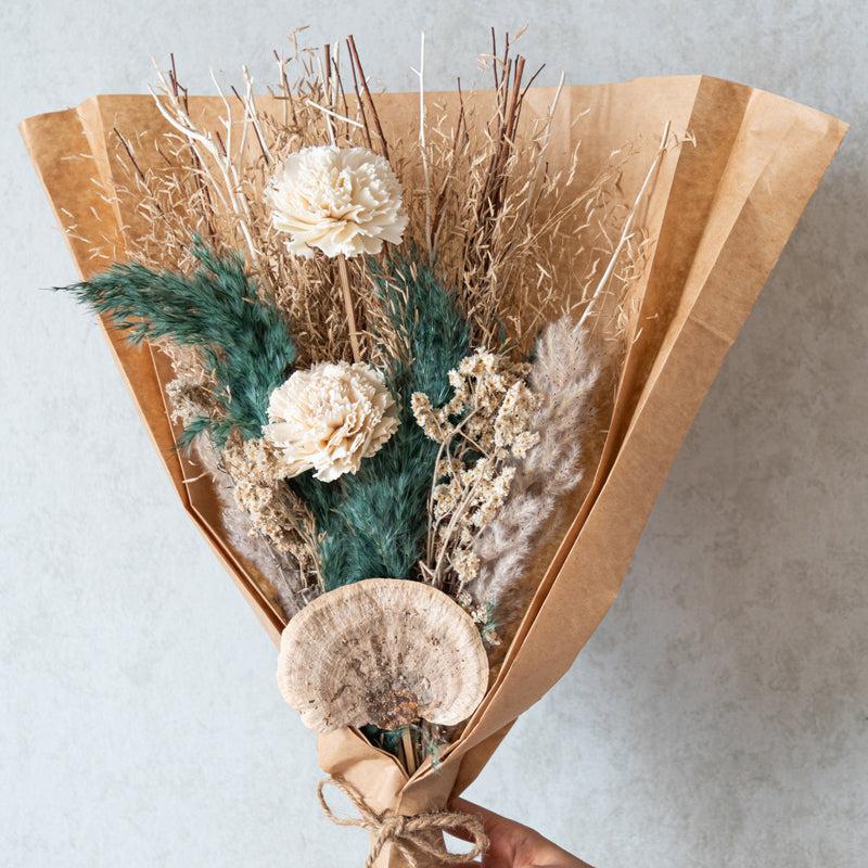 Buy Beachy Dried Multi Flower Bunch Artificial Flowers from Vaaree