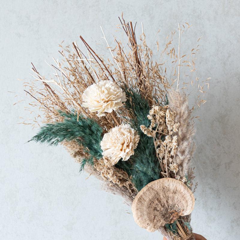 Buy Beachy Dried Multi Flower Bunch Artificial Flowers from Vaaree