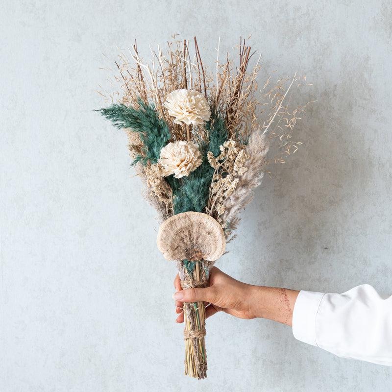 Buy Beachy Dried Multi Flower Bunch Artificial Flowers from Vaaree