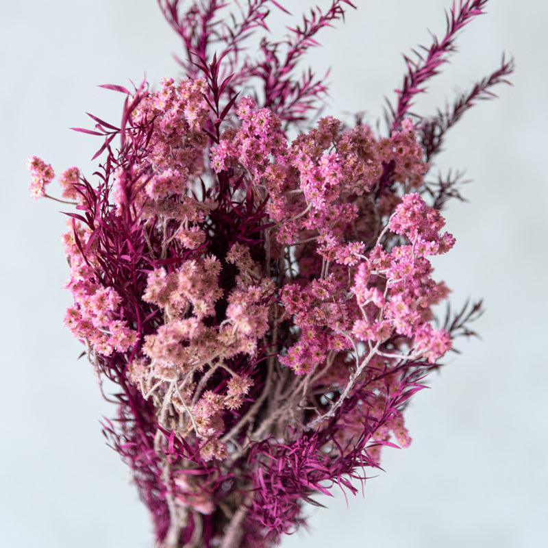 Buy Confetti Pink Dried Flower Bunch Artificial Flowers from Vaaree