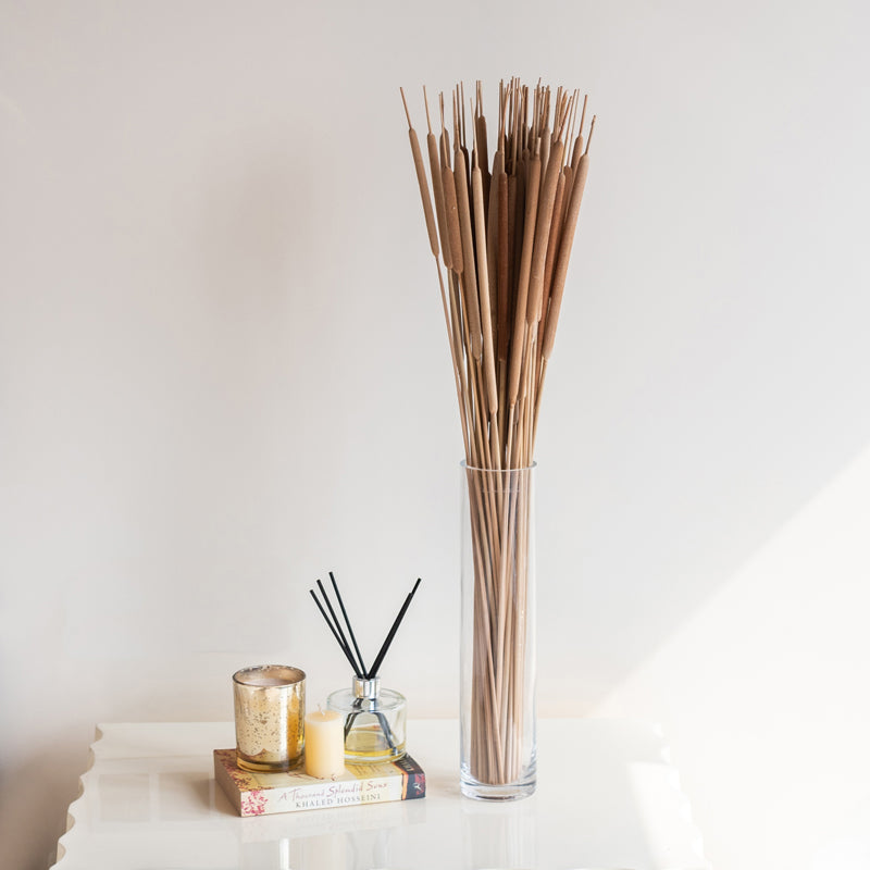 Buy Naturally Dried Reed Spadaix - Set Of Twenty Artificial Flowers from Vaaree