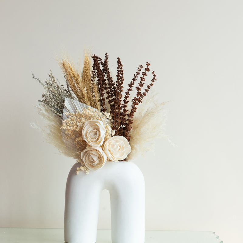 Buy Serenity Dried Flower Bunch Artificial Flowers from Vaaree