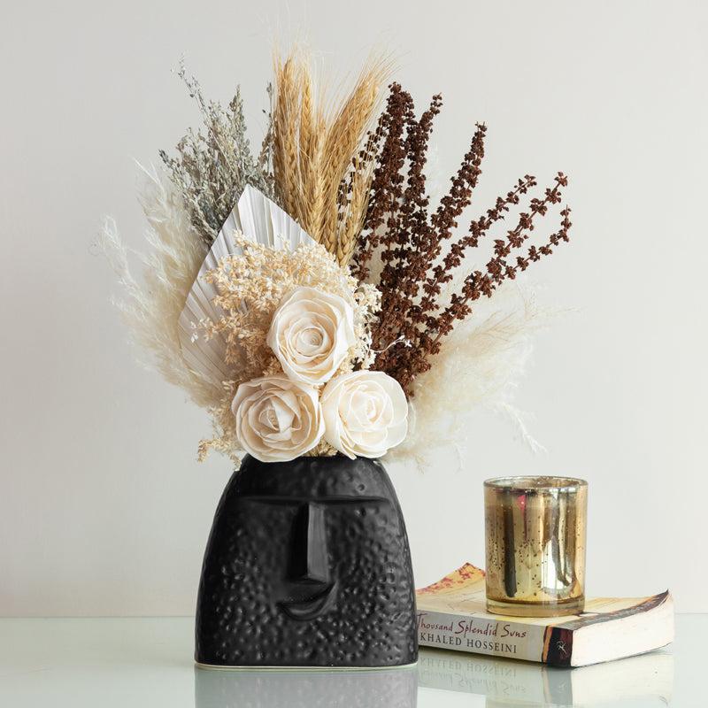 Buy Serenity Dried Flower Bunch Artificial Flowers from Vaaree