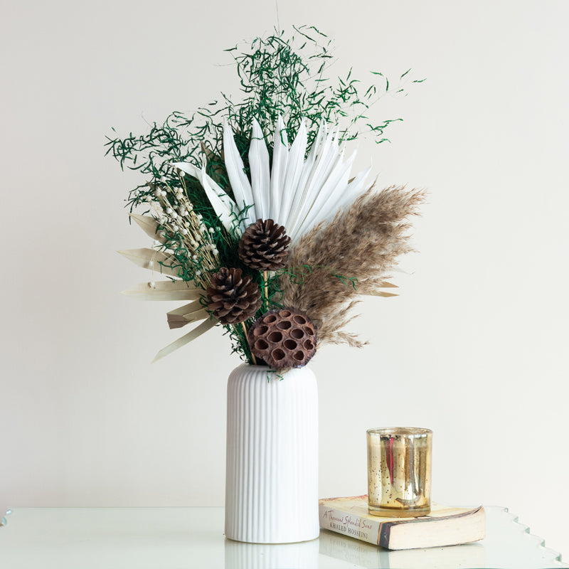 Buy Wild Forest Dried Flower Bunch Artificial Flowers from Vaaree