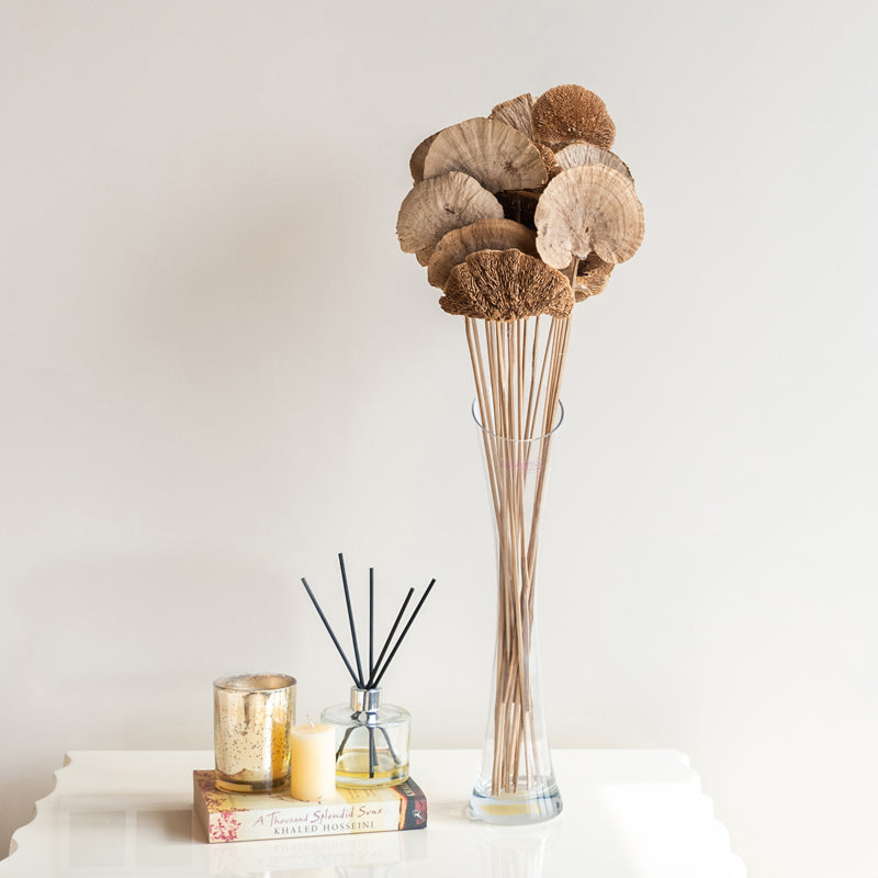 Buy Leom Dried Sponge Mushroom Stick - Set Of Ten Artificial Flowers from Vaaree