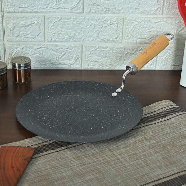 Buy Helaine Non Stick Carbon Steel Tawa - 28 CM Roti Tawa from Vaaree