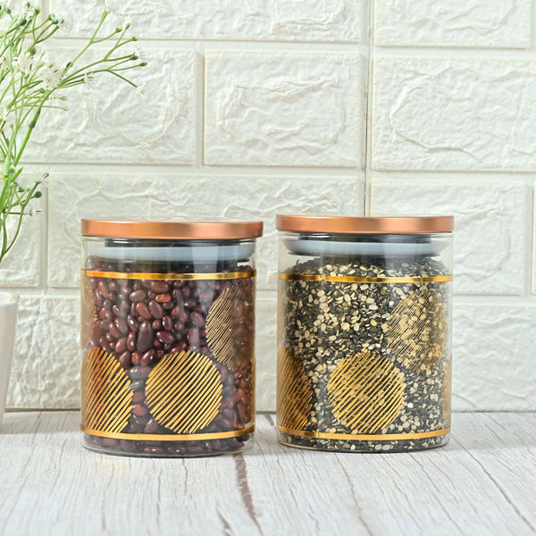 Container - Joshus Airtight Storage Jar (750 ML) - Set Of Two