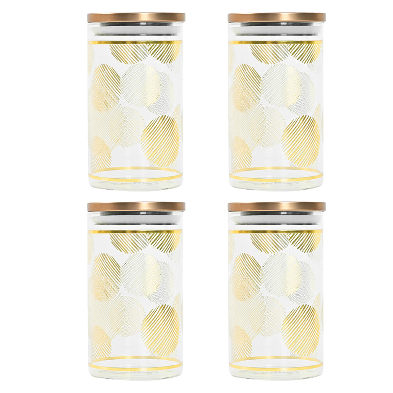 Container - Joshus Airtight Storage Jar (1100 ML) - Set Of Four