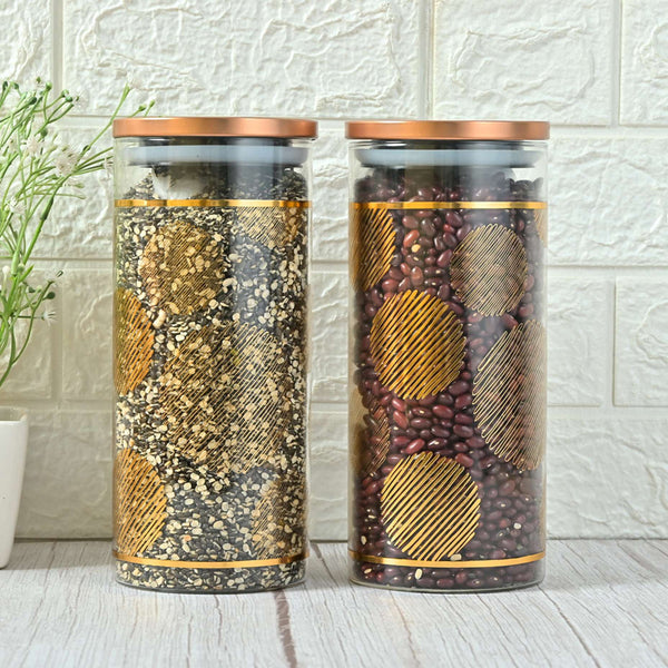 Container - Joshus Airtight Storage Jar (1500 ML) - Set Of Two