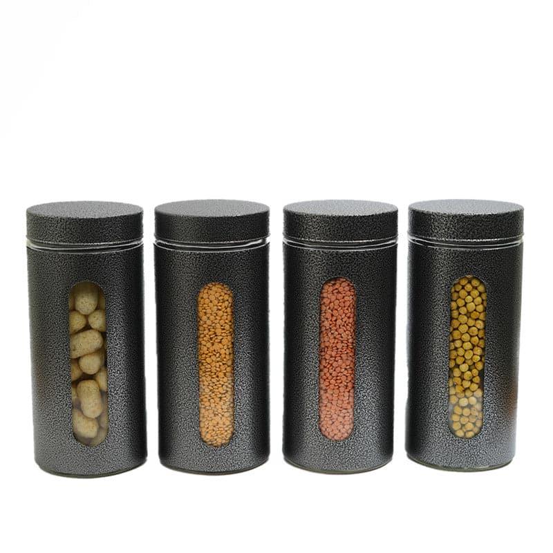 Jar - Derga Storage Jar (1300 ML) - Set Of Four